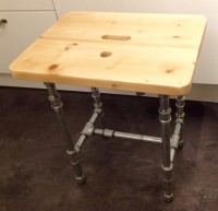 If you gained weight – no problem! (D.I.Y. sturdy stool)